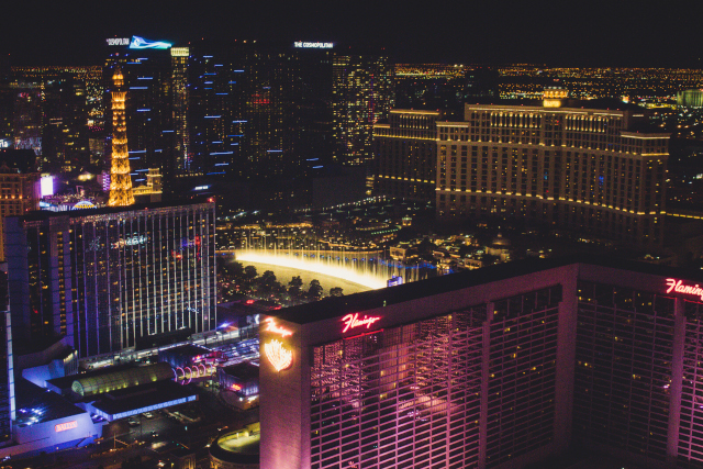 Birds-Eye View of The Strip