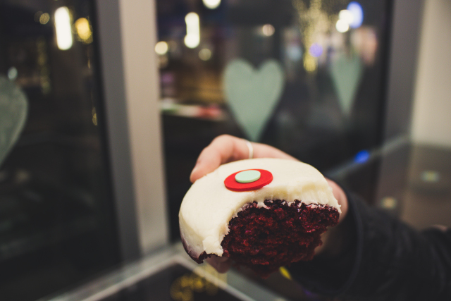 Cupcake From Sprinkles on the LINQ Promenade