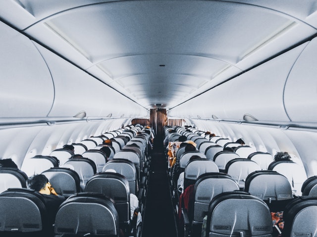 Inside of Airplane