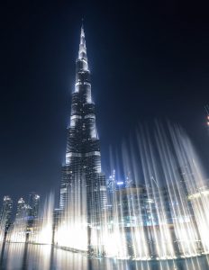 Burj Khalifa and Dubai Fountains