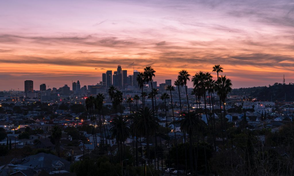 LA skyline